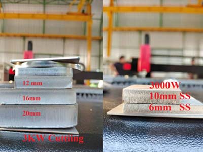 Remcor 1500w, 2000w, 3000w, 4000w, 6000w Cutting Samples for Fiber Laser Cutting Machine