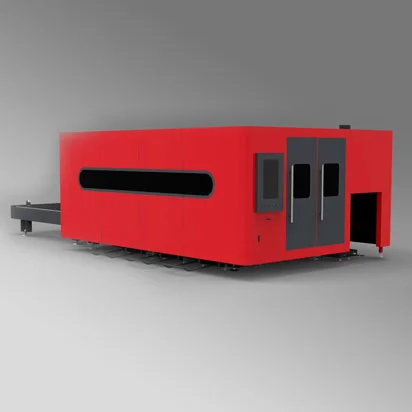 Pluto PD Enclosed Type Dual Use Sheet & Tube Laser Cutting Machine 4kw-6kw