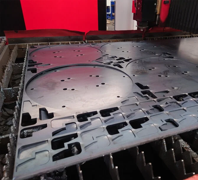 Remcor Fiber Laser Cutters Cutting V Grooves or Special Shape Grooves for Structure Steel Industry.
