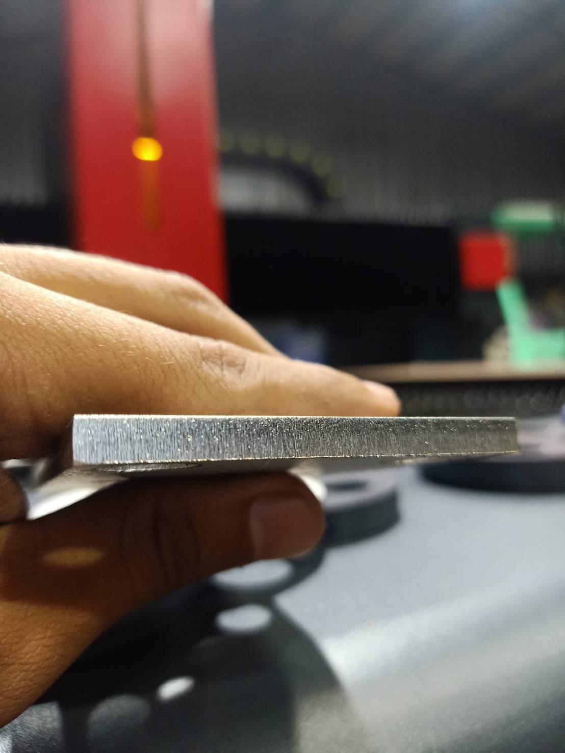 laser cutting aluminum materials