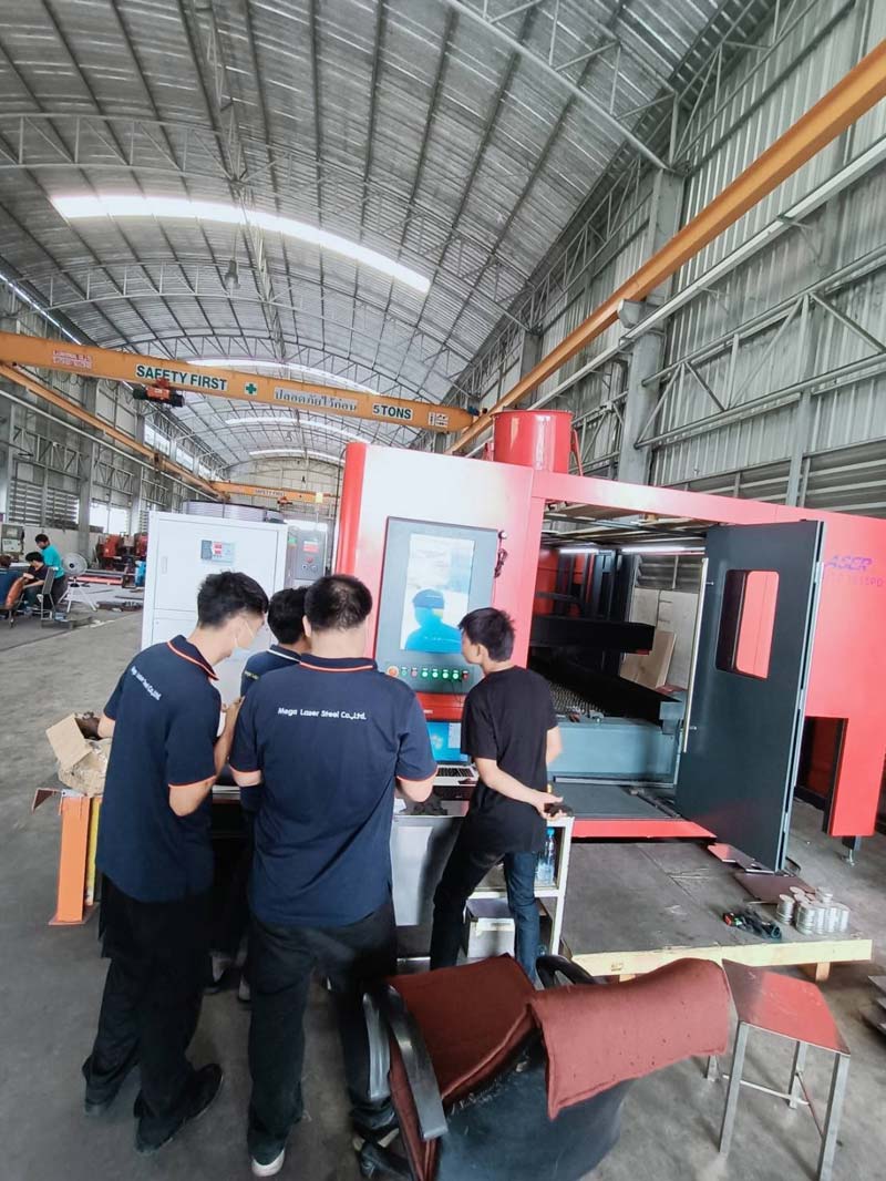 metal sheet cutting laser machine