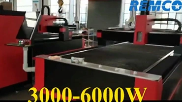 1000w, 1500w, 2000w, 3000w, 4000w, 6000w Single Table Open Type Fiber Laser Cutter