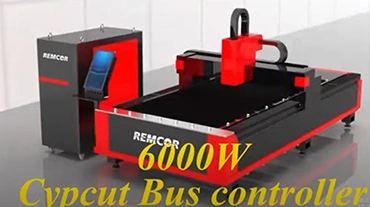 6000W 5*10FT Fiber Laser Cutting Machines from Remcor Technology