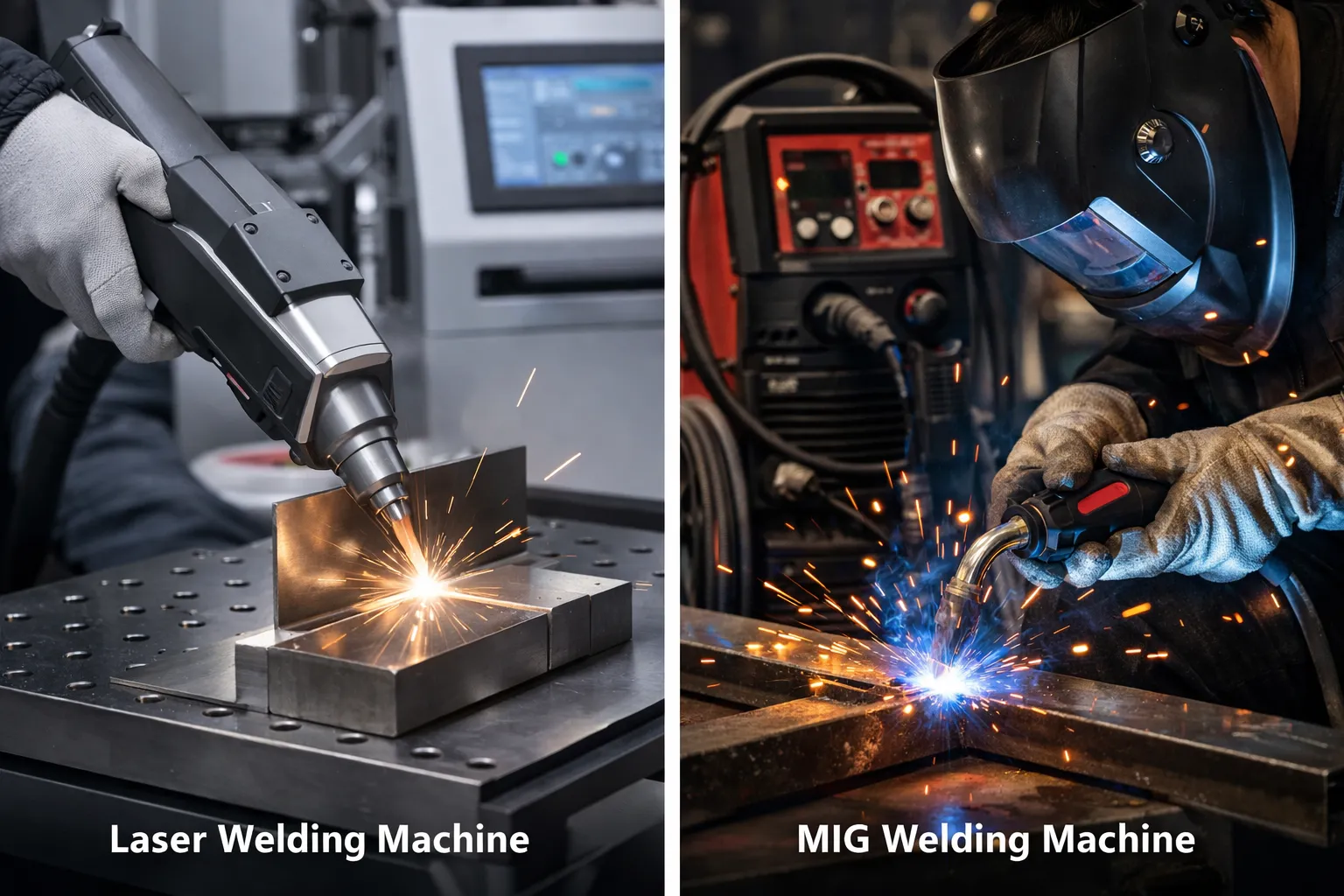 Laser Welding Machine vs MIG Welding Machine: Strength, Cost, and Application Comparison