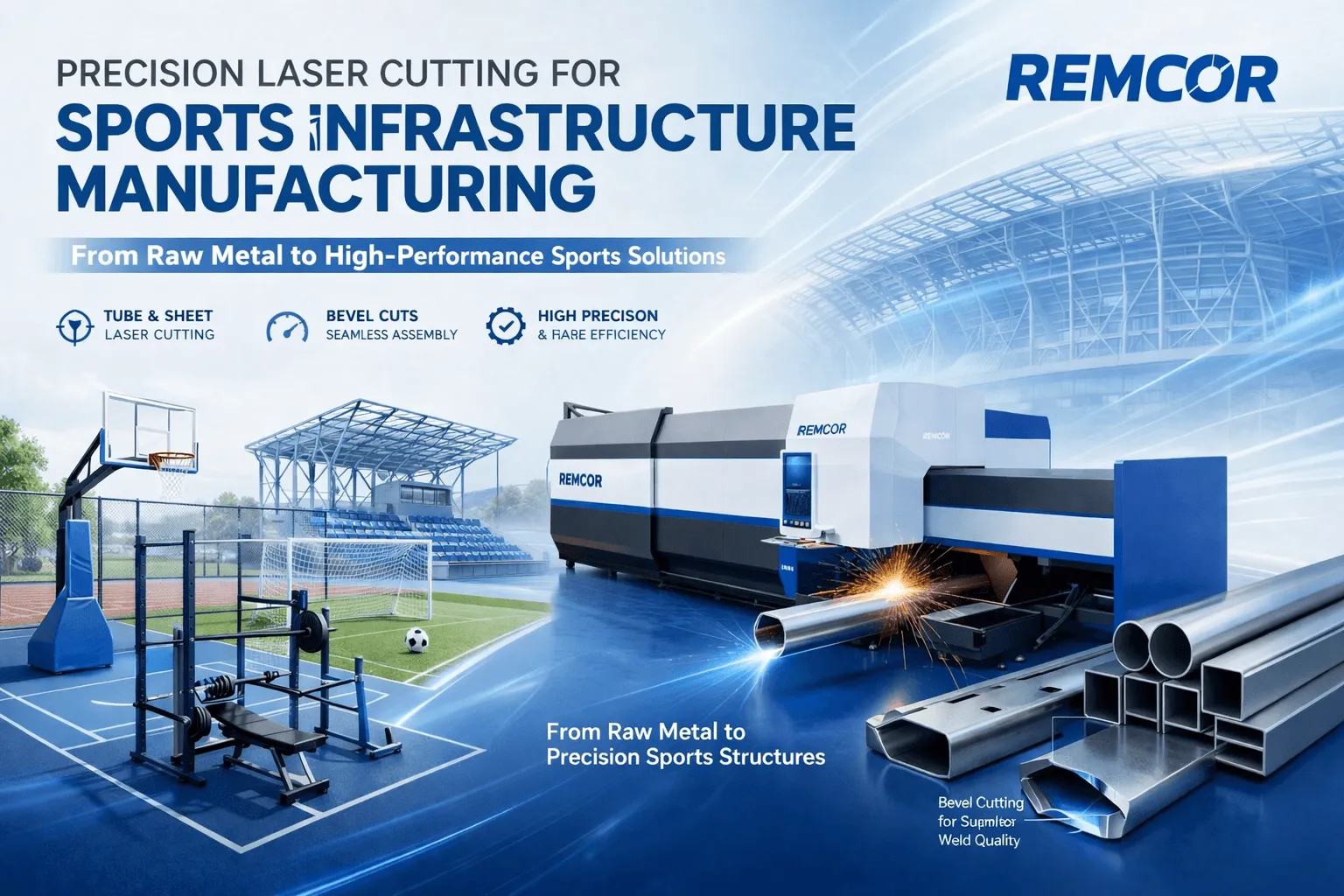 Applicable Advantages Laser Machine in Sport & Fitness