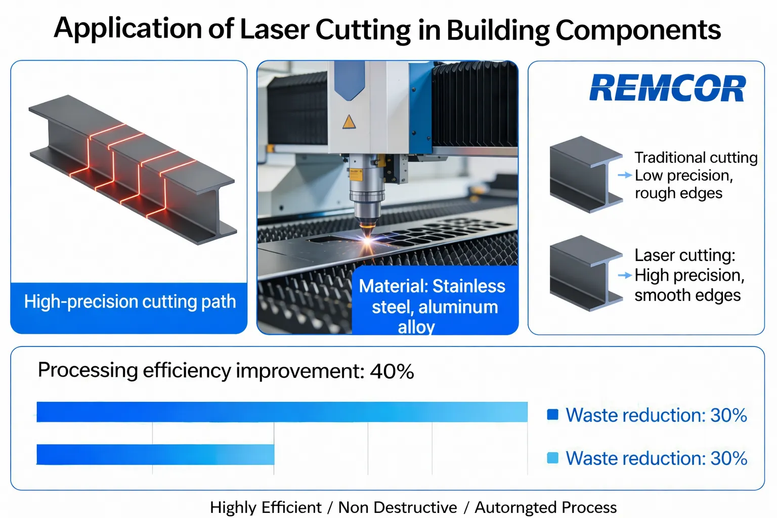 The Application of Laser Cutting in building components