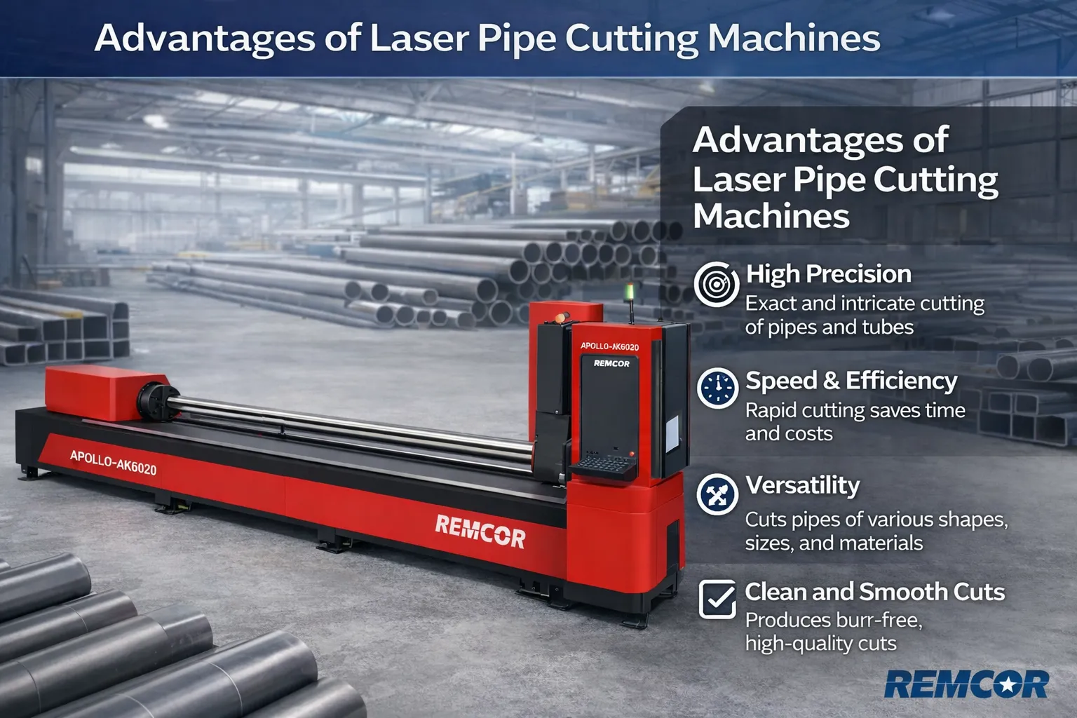 Laser Pipe Cutting Machines in Structural Steel Fabrication