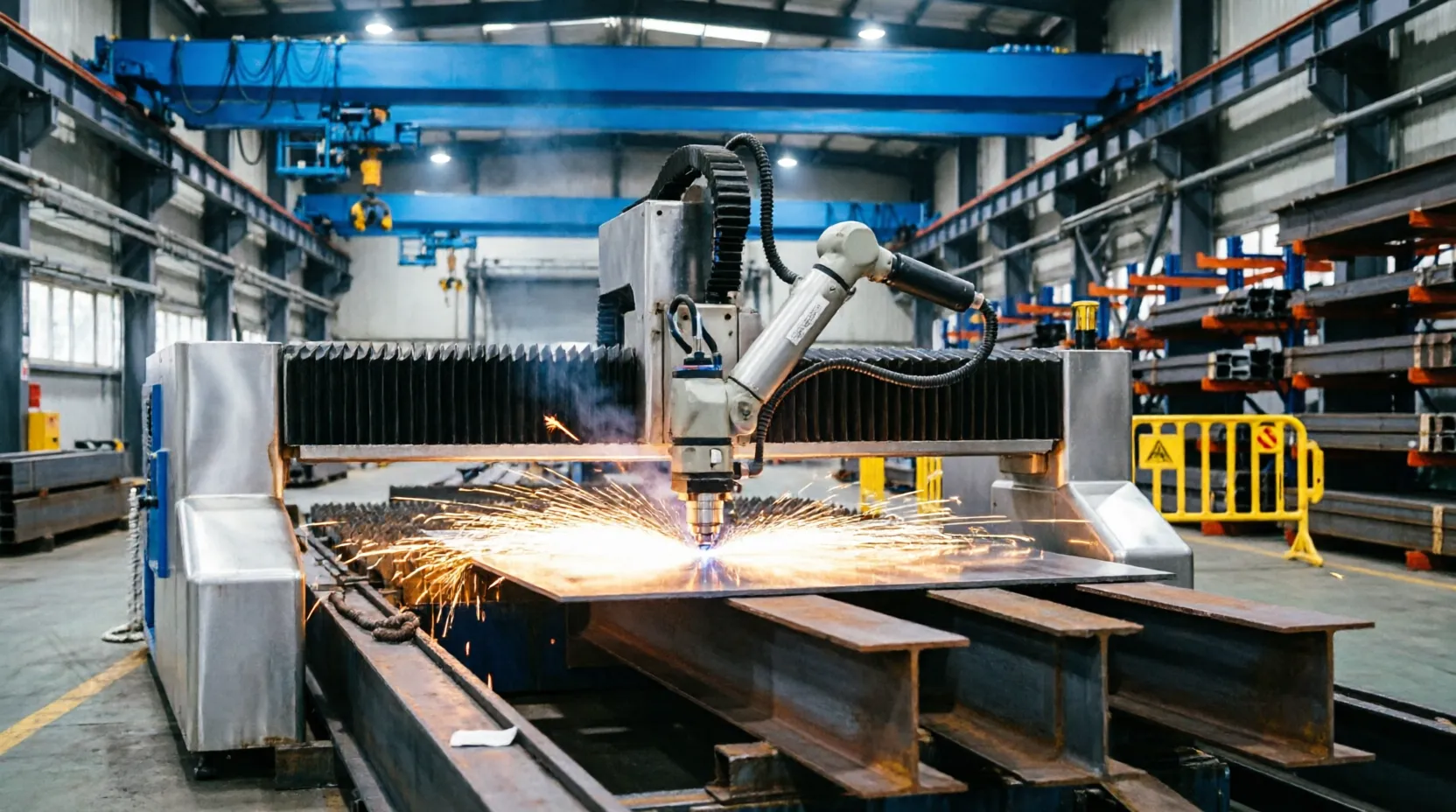 Applicable Advantages Laser Machine in Structural Steel