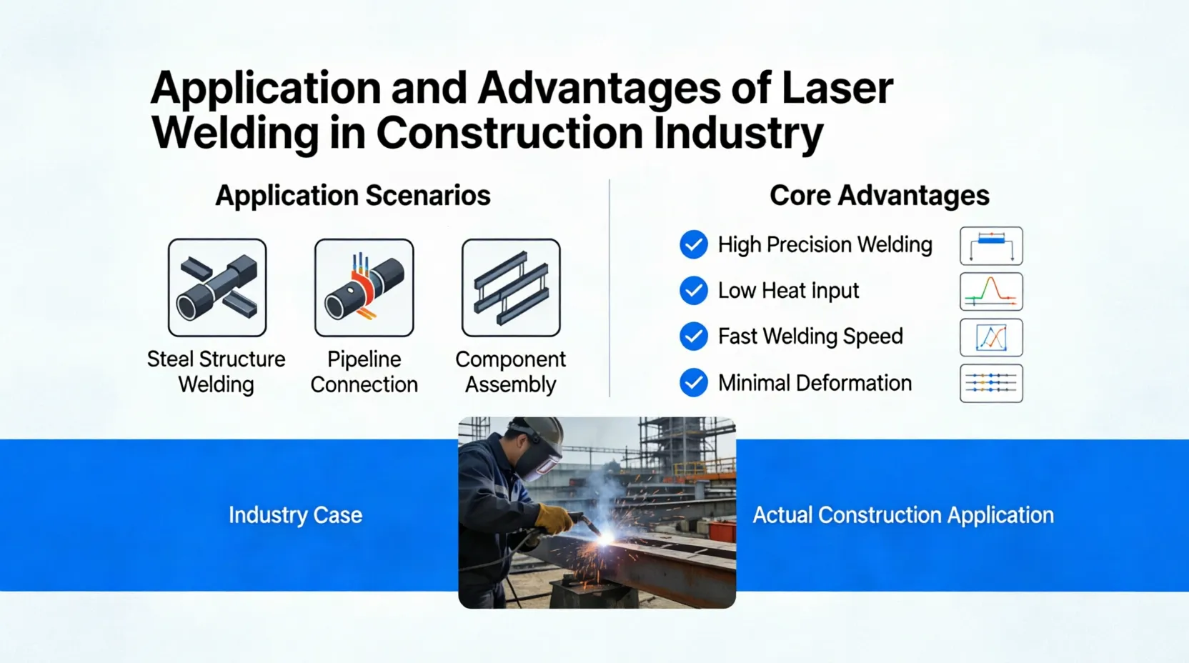 The Application of laser welding machine in Construction industry