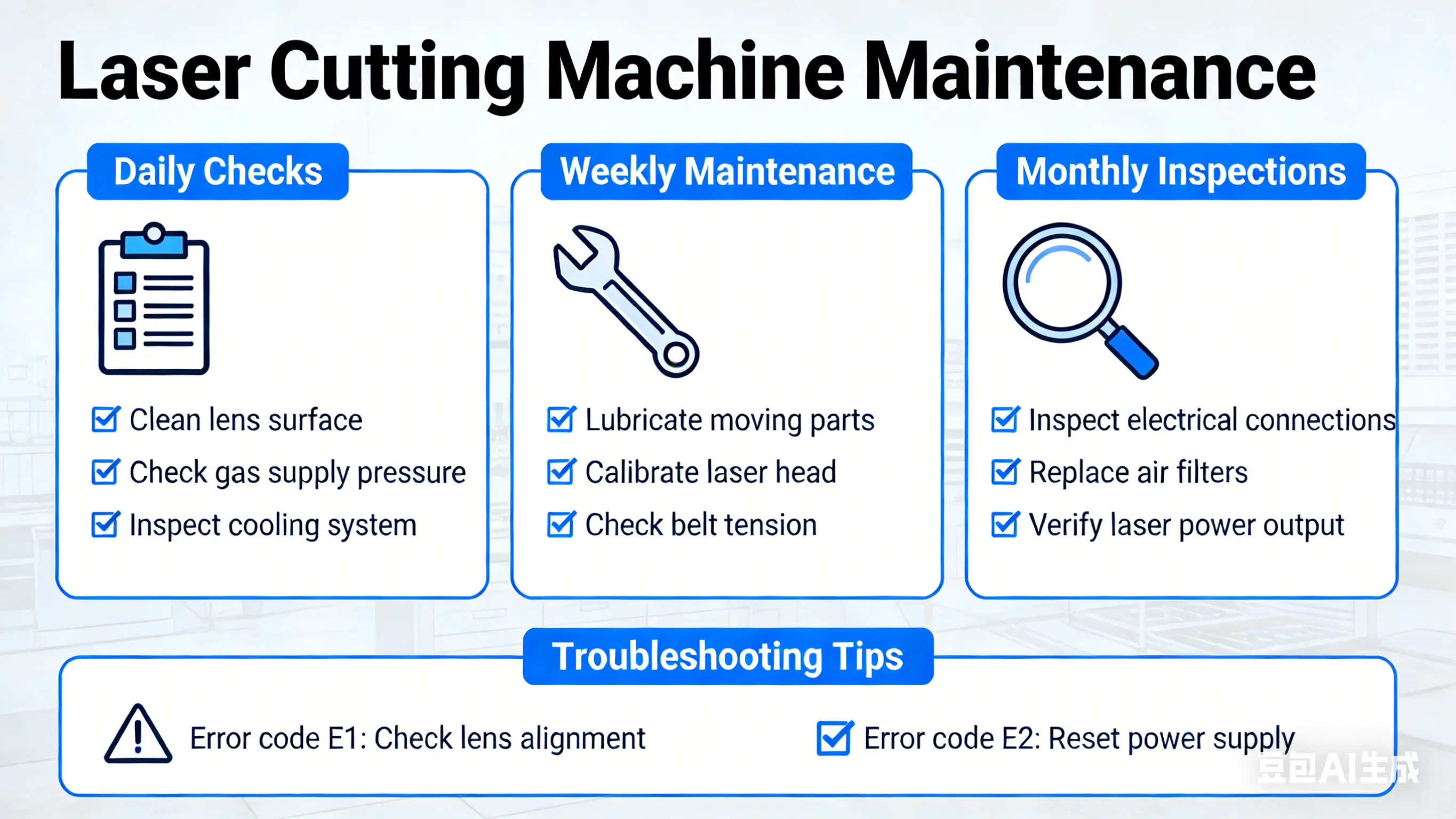 Laser Cutting Machine Maintenance: The Complete Guide to Maximizing Uptime and Cutting Costs