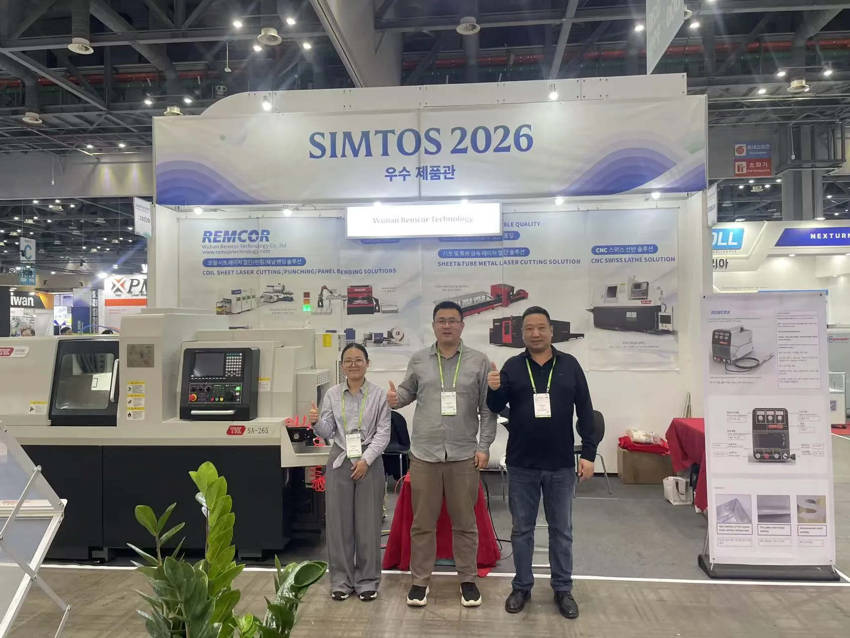 Remcor Team | SIMTOS 2026 Success & Medical Machining Solutions