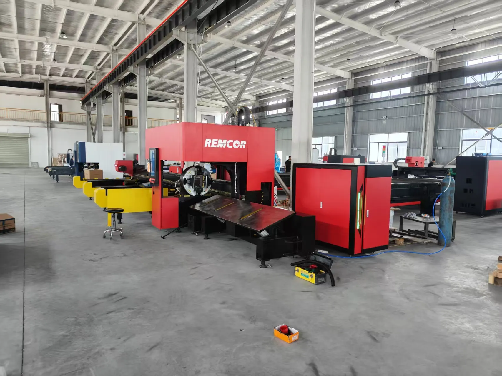 High Precision Fiber Laser Tube Cutting Machine for H Type Steel | Remcor
